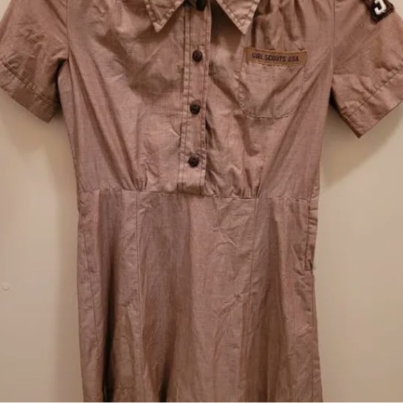 Vintage Girl Scout & Brownie Uniforms 1960’s with Ties & Belt (Girl Scout Only) - Picture 9 of 16